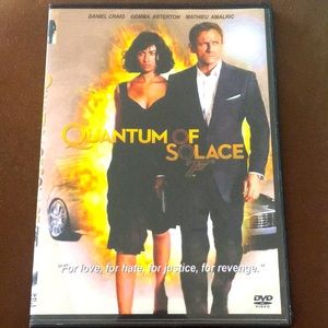🍿 Quantum of Solace DVD Daniel Craig James Bond 007 Action Movie